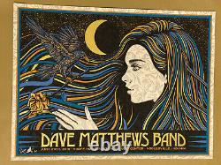 Dave Matthews Band Poster Todd Slater Noblesville Deer Creek AP DMB Grail N2