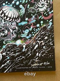 Dave Matthews Band Poster Virginia Beach 2018 Miles Tsang Signed & Numbered Ae