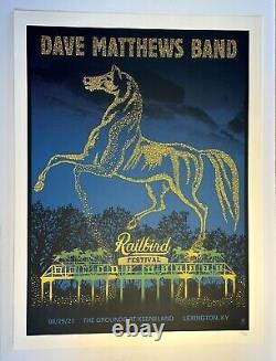 Dave Matthews Band Railbird Festival 8/29/21 Limited Edition/515 Methane