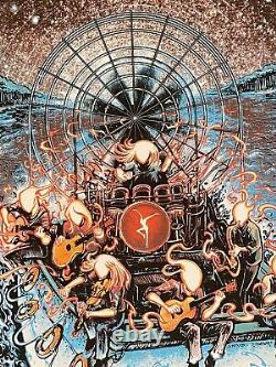 Dave Matthews Band Tampa Poster Miles Tsang Matching Number Set Dawn Variant Dmb