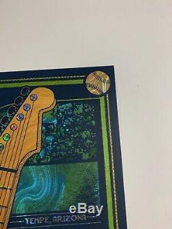 Dave Matthews Band Weezer Innings Foil Poster Limited Edition Of 30