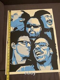 Dave Matthews Band poster by Joshua Budich Limited edition signed & numbered Dmb