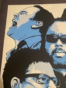 Dave Matthews Band poster by Joshua Budich Limited edition signed & numbered Dmb