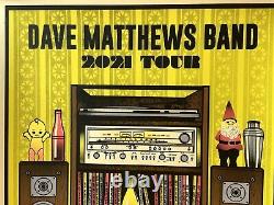 Dave Matthews Band tour Poster 2021 concert dmb limited edition