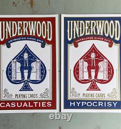 Dave Perilla Movie Poster Art Print Set House of Cards Limited Edition xx/40 Set