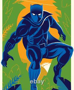 Dave Perillo'Black Panther' Marvel limited edition print signed and numbered