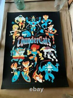 Dave Perillo Thundercats Print Limited edition of 125 N umbered Size 18 x 24