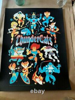 Dave Perillo Thundercats Print Limited edition of 125 N umbered Size 18 x 24