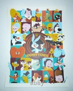 Dave Perillo screen print Looney Tunes (2019) officially licensed Bottleneck
