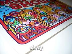 Dave Perillo screen print The Muppet Show OFFICIAL Disney release RARE