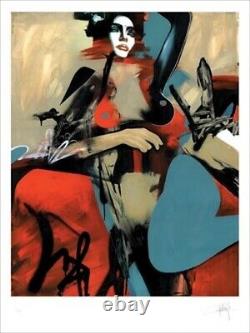 Dave kinsey woman in repose limited ed. Print