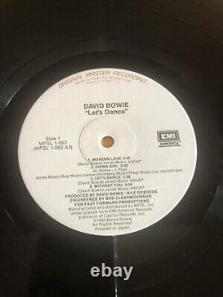 David Bowie-lets Dancemobile Fidelitymfsl1-083mint Minus1984limited Edition