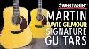 David Gilmour Custom Signature Limited Edition Martin Acoustic Guitar Demo