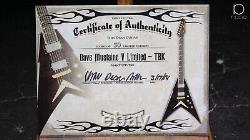 Dean Artist VMNT LTD TBK Dave Mustaine of Megadeth limited edition guitar
