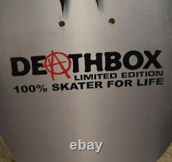 DeathBox Dave Hackett Limited Edition Deck Skater For Life Deck Vintage Rare