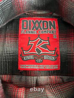 Dixxon Flannel Kindig It Collab. Rare First Coloration With Dave Kindig 2XL