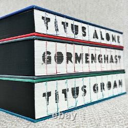 FOLIO SOCIETY Gormenghast Trilogy LIMITED EDITION Signed # 399 of 750