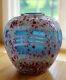 Fenton 2009 Rare Kelsey Murphy Dave Fetty Cameo Sand Carved Giverny Ginger Jar
