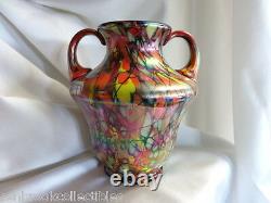 Fenton Art Glass Myriad Mosaic Vase Dave Fetty 43541N George Fenton