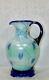 Fenton, Pitcher, Willow Green Glass, Dave Fetty, Connoisseur Collection 2003