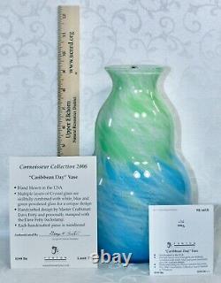 Fenton, Vase, Dave Fetty, Connoisseur Collection 2006, Limited Edition