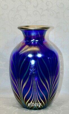 Fenton, Vase, Farvrene Glass, Dave Fetty, Connoisseur Collection 2002