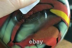 Fenton glass Vase Dave Fetty Crayons 2006 Connoisseur Collection #265/750