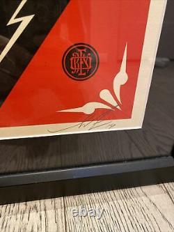 Framed Dave Chappelle Poster By Shepard Fairey Signed & Numbered Obey Giant