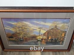 Friday Evening By Dave Barnhouse Limited Edition Litho 850 / 999 Framed with COA