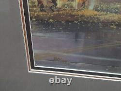 Friday Evening By Dave Barnhouse Limited Edition Litho 850 / 999 Framed with COA