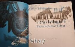 Full Throttle Joe Hill Subterranean Press SIGNED Dave McKean Association Copy