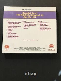 GRATEFUL DEAD DAVE'S PICKS VOLUME 1, 3CD Album. Mosque, Richmond VA 5/25/77. NM