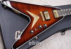 Gibson Custom Shop Dave Mustaine Flying V EXP Limited Edition Red Amber Burst 22