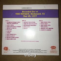 Grateful Dead CD Dave's Picks Vol 1 5/25/77 Mosque Richmond VA Unnumbered RARE