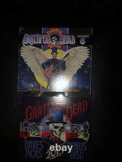 Grateful Dead DAVE'S PICKS Vol. 6, with 2013 BONUS DISC, 4-CD, HDCD, numbered