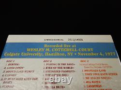 Grateful Dead Dave's Picks 12 Volume Twelve Colgate University NY 11/4/1977 3 CD