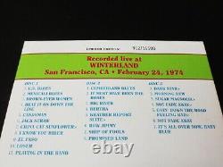 Grateful Dead Dave's Picks 13 Volume Thirteen Winterland SF CA 1974 2/24/74 3 CD