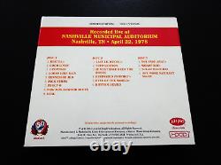 Grateful Dead Dave's Picks 15 Volume Fifteen Nashville Tennessee 4/22/1978 3 CD