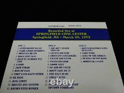 Grateful Dead Dave's Picks 16 Volume Sixteen Springfield MA 3/28/1973 Mass 3 CD