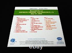 Grateful Dead Dave's Picks 18 Volume Eighteen Orpheum SF CA 7/17,16/76 1976 3 CD