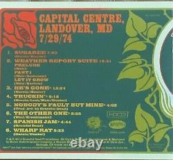 Grateful Dead Dave's Picks 2012 Bonus Disc CD Capital Centre 7/29/1974 Maryland