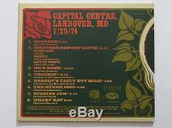 Grateful Dead Dave's Picks 2012 Bonus Disc CD Capital Centre 7/29/74 Landover MD