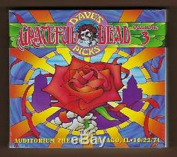 Grateful Dead Dave's Picks 2012 Vol. 3 Chicago, IL 10/22/71 Brand NewithSealed OOP
