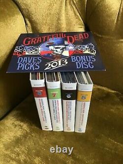 Grateful Dead Dave's Picks 2013 #'d Vol 5+6+7+8+ Bonus Disc GARCIA Near Mint OOP
