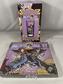 Grateful Dead Dave's Picks 2022 Lot Vol. 41 42 43 44 with Limited Edition Glasses