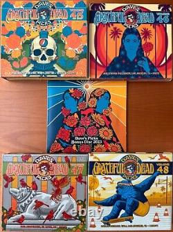 Grateful Dead Dave's Picks 2023-24 (Vol 45-52) with 2 Bonus Discs