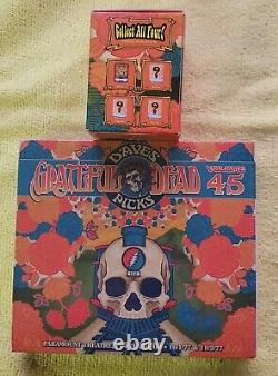 Grateful Dead Dave's Picks 2023 Series Vols 45-48 with Bonus CD And Taster Glasses