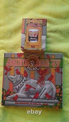 Grateful Dead Dave's Picks 2023 Series Vols 45-48 with Bonus CD And Taster Glasses