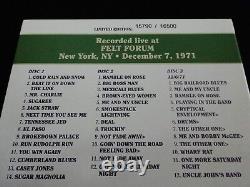 Grateful Dead Dave's Picks 22 Volume Twenty Two Felt Forum NY 12/7/71 1971 3 CD