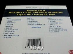 Grateful Dead Dave's Picks 23 McArthur Court Oregon Ducks Eugene 1/22/1978 3 CD